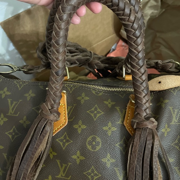 Authentic Louis Vuitton speedy 35 vintage boho bag - Picture 8 of 12